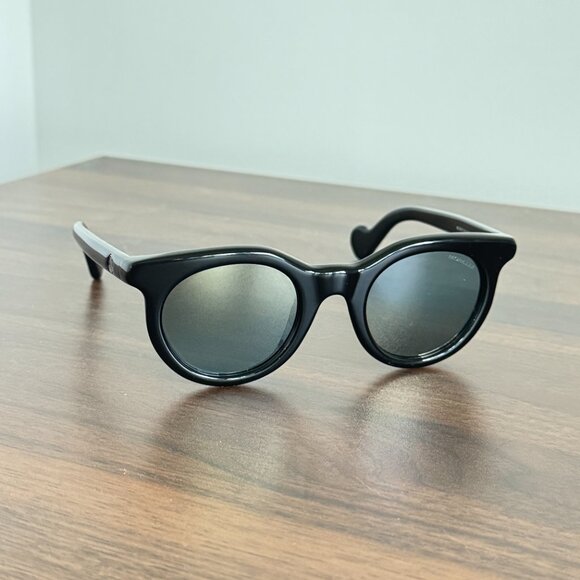 MONCLER Black Sunglasses, ML 0013, 47mm, Unisex - Picture 1 of 14
